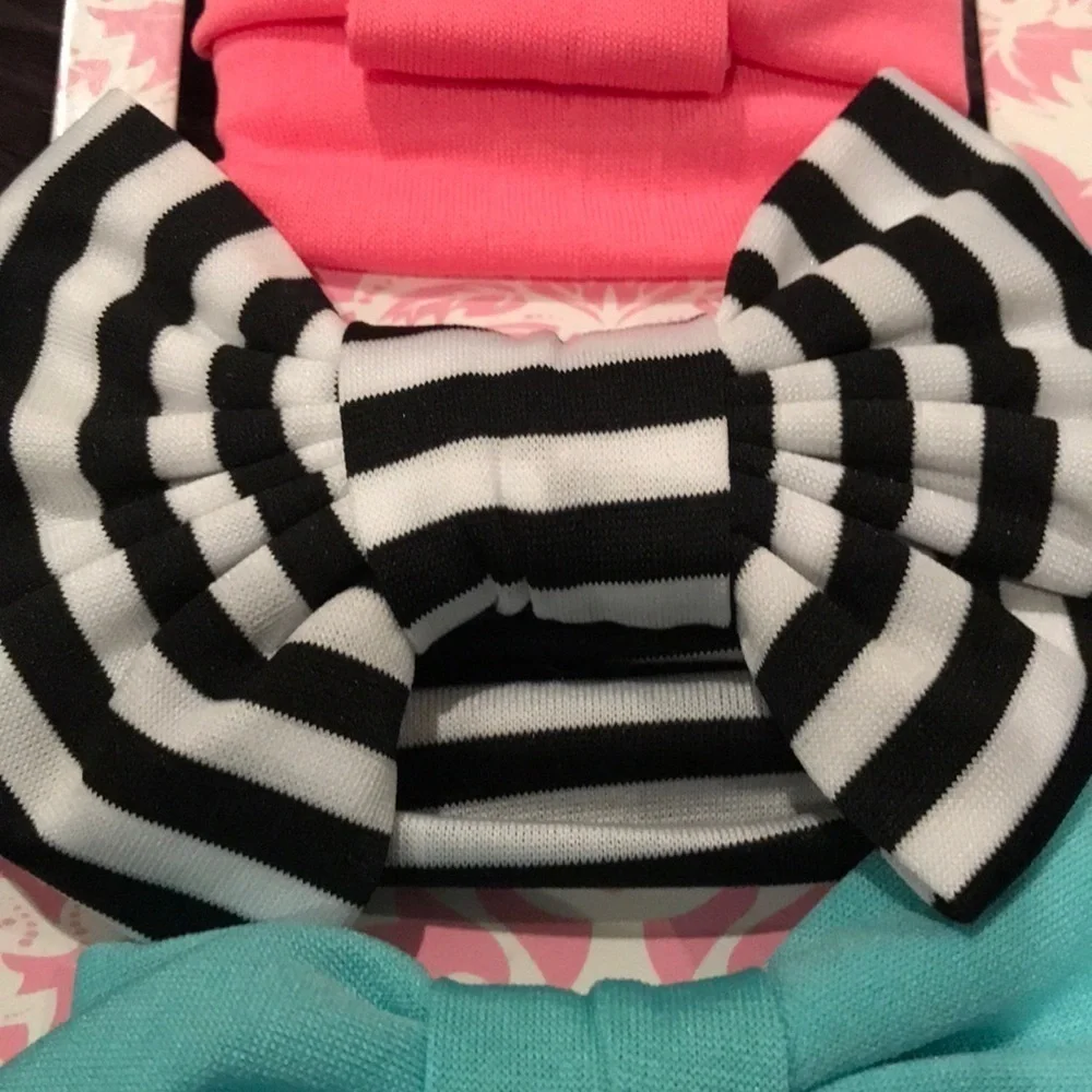 3 fabric headbands
